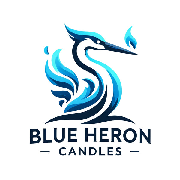 Blue Heron Candles
