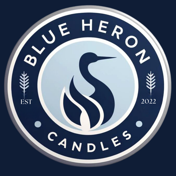 Blue Heron Candles